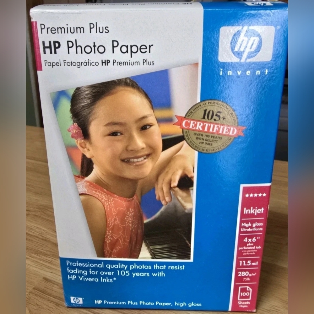 HP Advanced Glossy Photo Paper - Bundle Deal With 3 Different Sizes.